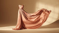 Champagne Flow Silk Maxi Dress