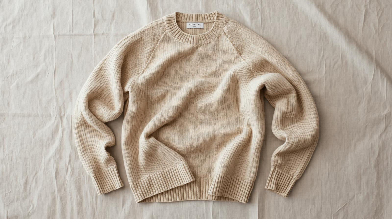 Cozy Oatmeal Knit Sweater