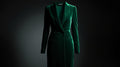 Emerald Velvet Cocktail Dress