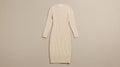 Oatmeal Soft Knit Midi Dress