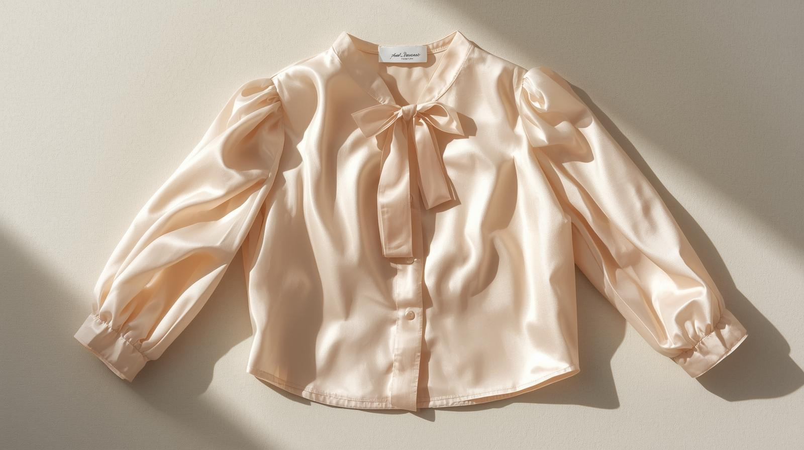 Pastel Rose Silk Blouse